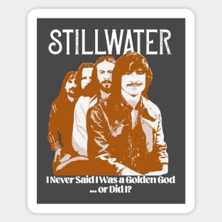 Stillwater Almost Famous Parody Band Funny 70s Sticker